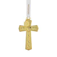 Waterford Golden 2021 Cross Hanging Ornament