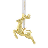Waterford Golden 2021 Reindeer Hanging Ornament