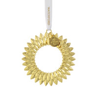 Waterford Golden Wreath Hanging Ornament