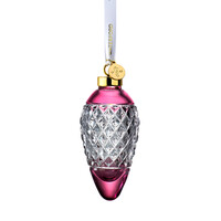 Waterford Crystal 2021 Hope Drop Cranberry Hanging Ornament