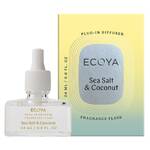 Ecoya Plug-in Diffuser Fragrance Flask - Sea Salt & Coconut