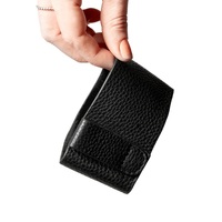 Fressko Bino Leather Sleeve - Black