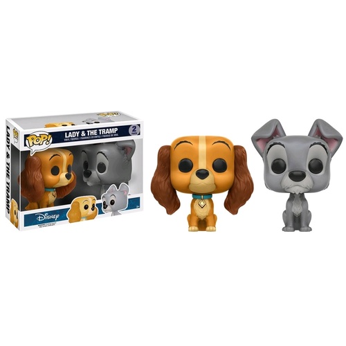 Pop! Vinyl - Lady and the Tramp - Lady & Tramp 2 Pack US Exclusive
