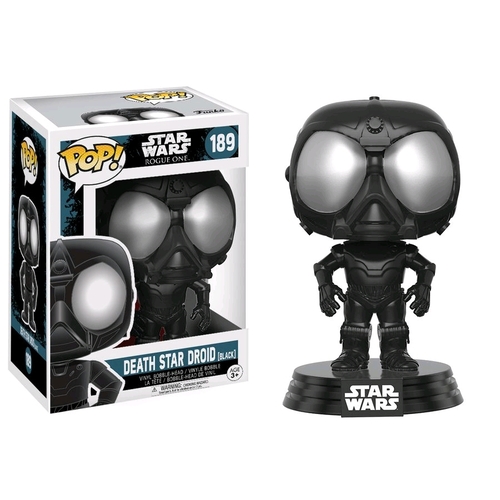Pop! Vinyl - Star Wars: Rogue One - Death Star Droid (Black) Bobble-Head