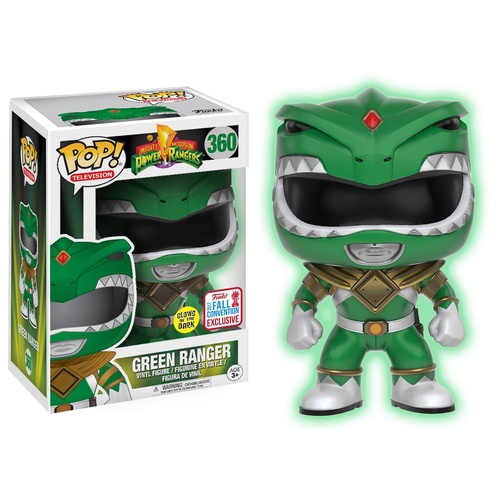 Pop! Vinyl - Power Rangers - Green Ranger Glow in the Dark NYCC 2017 US Exclusive