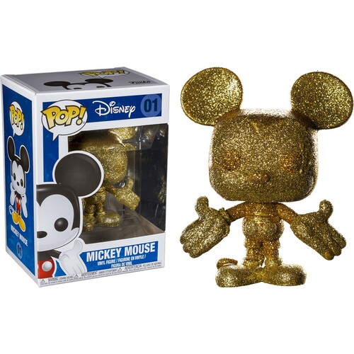 Pop! Vinyl - Disney Mickey Mouse - Mickey Gold Diamond Glitter US Exclusive