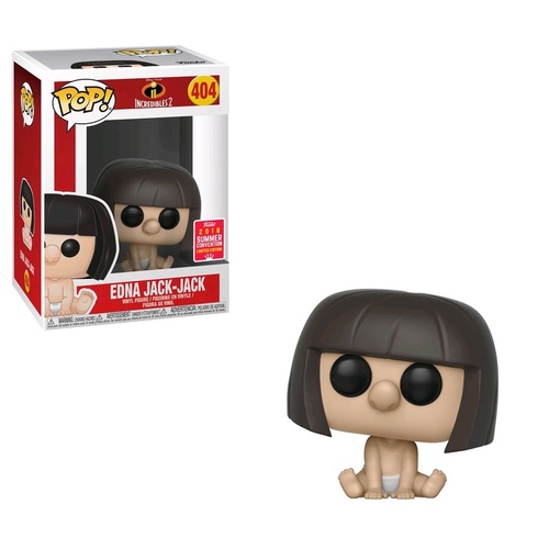 Pop! Vinyl - Disney Incredibles 2 - Edna Jack-Jack SDCC 2018 US Exclusive