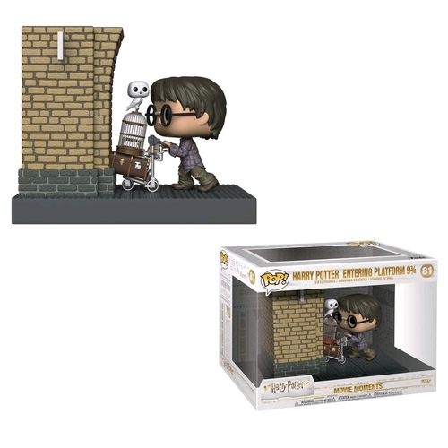 Pop! Vinyl - Harry Potter - Harry Potter Entering Platform 9 3/4 US Exclusive Movie Moments