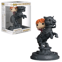 Pop! Vinyl - Harry Potter - Ron riding Chess Knight Movie Moments 8"