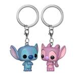 Pocket Pop! Keychain - Lilo & Stitch - Stitch & Angel 2-Pack