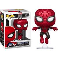 Pop! Vinyl - Marvel Spider-Man - Spider-Man First Appearance Metallic 80th Anniversary US Exclusive