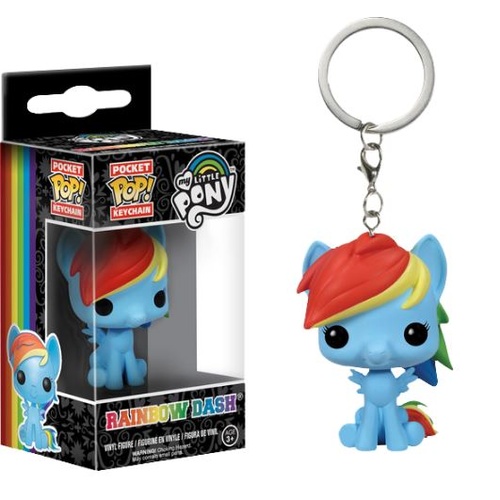 Pop! Vinyl Keychain - My Little Pony - Rainbow Dash
