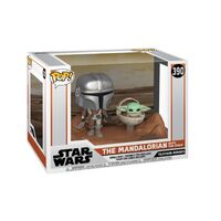 Pop! Vinyl - Star Wars: The Mandalorian - Mandalorian & Child Movie Moment