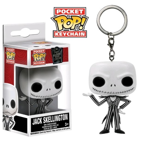 Pop! Vinyl Keychain - Disney Nightmare Before Christmas - Jack Skellington