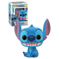 Pop! Vinyl - Disney Lilo & Stitch - Stitch Seated Flocked US Exclusive