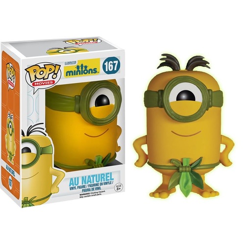 Pop! Vinyl - Minions - Au Naturel Glow US Exclusive