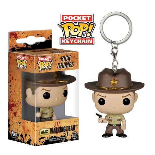 Pop! Vinyl Keychain - The Walking Dead - Rick Bloody US Exclusive