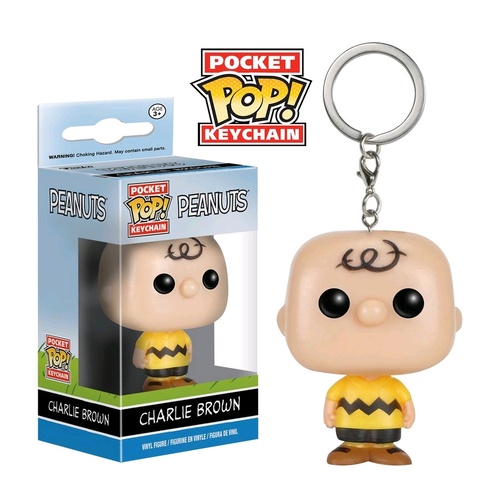 Pop! Vinyl Keychain - Peanuts - Charlie Brown