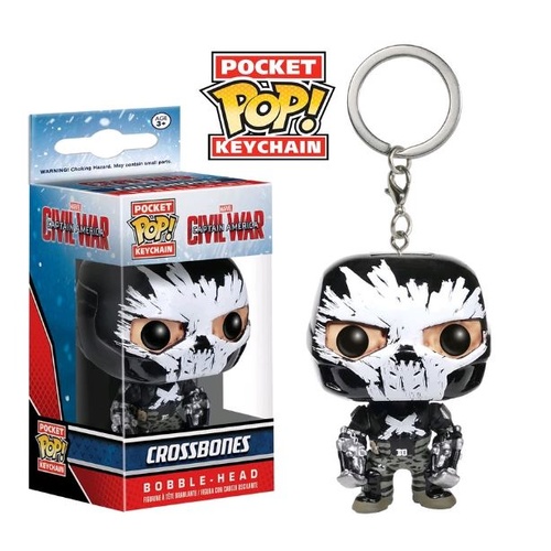 Pop! Vinyl Keychain - Marvel Captain America 3: Civil War - Crossbones