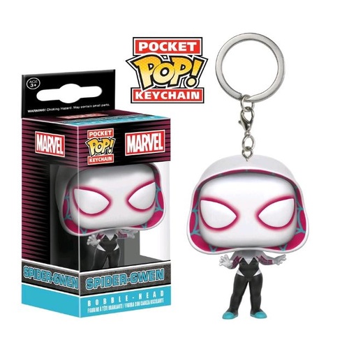 Pop! Vinyl Keychain - Spider-Man - Spider-Gwen