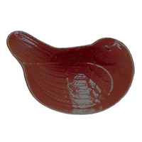 Decorative Bird Bowl - Red