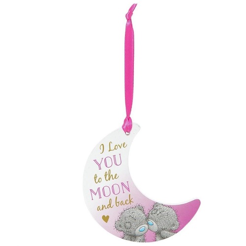 Tatty Teddy Me to You Hanging Plaque - I Love You To The Moon And Back