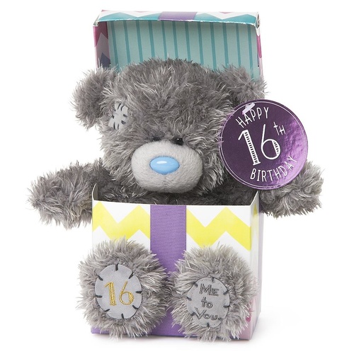 Tatty Teddy Me to You Bear - Happy 16th Birthday Bear In Box