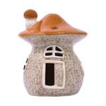 Splosh Whimsical Garden - Ceramic Meadow Mushroom Light Up House