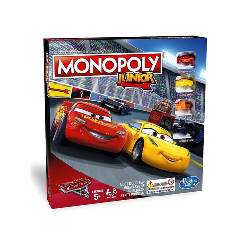 Monopoly Junior Disney Cars 3