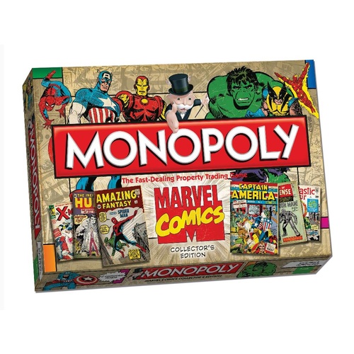 Monopoly Marvel Comic Col Ed