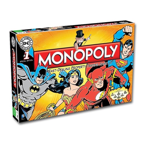 Monopoly Dc Comics Originals