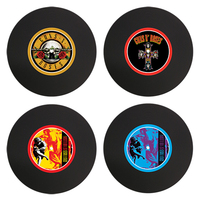 Guns N Roses - Vinyl Coasters Set of 4
