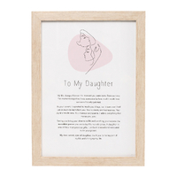 Splosh Gift Of Words plaque - To My Daughter