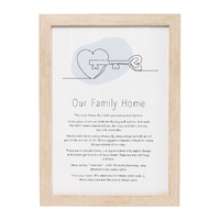 Splosh Gift Of Words plaque - Family