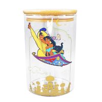 Half Moon Bay Disney - Glass Storage Jar - Aladdin Explore New Worlds