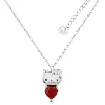 Couture Kingdom - Sanrio - Hello Kitty January Birthstone Necklace Silver