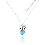 Couture Kingdom - Sanrio - Hello Kitty March Birthstone Necklace Silver