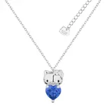 Couture Kingdom - Sanrio - Hello Kitty September Birthstone Necklace Silver