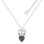 Couture Kingdom - Sanrio - Hello Kitty December Birthstone Necklace Silver