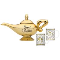 Half Moon Bay Disney - Tea Pot & Glasses Set - Aladdin Lamp