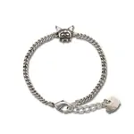 Couture Kingdom - Sanrio - Kuromi Bracelet Silver (21cm)