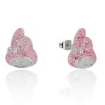 Couture Kingdom - Sanrio - My Melody Crystal Stud Earrings Silver