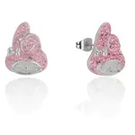 Couture Kingdom - Sanrio - My Melody Crystal Stud Earrings Silver