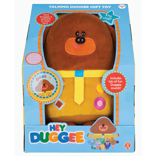 Hey Duggee - Talking Duggee Soft Toy 20cm