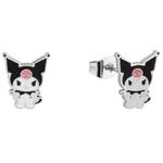 Couture Kingdom - Sanrio - Kuromi Stud Earrings Silver