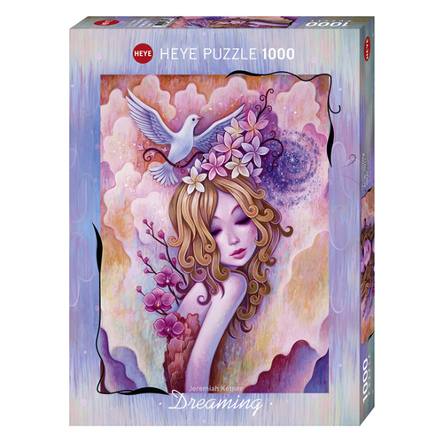 Heye Puzzle 1000pc - Dreaming by Jeremiah Ketner - Spirals
