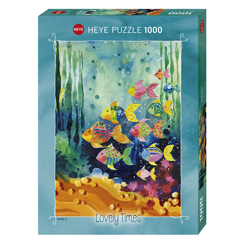 Heye Puzzle 1000pc - Lovely Times - Shoal of Fish