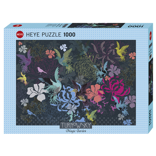 Heye Puzzle 1000pc - Turnowsky - Birds & Flowers