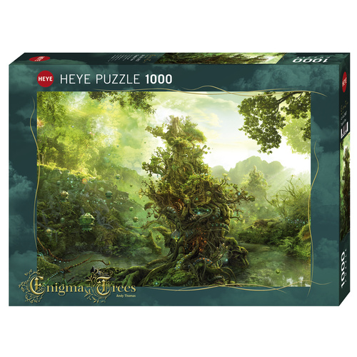 Heye Puzzle 1000pc - Enigma Trees by Andy Thomas - Tropical Tree