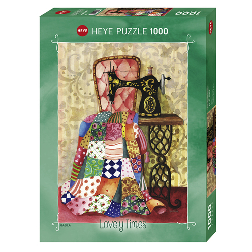 Heye Puzzle 1000pc - Lovely Times - Quilt